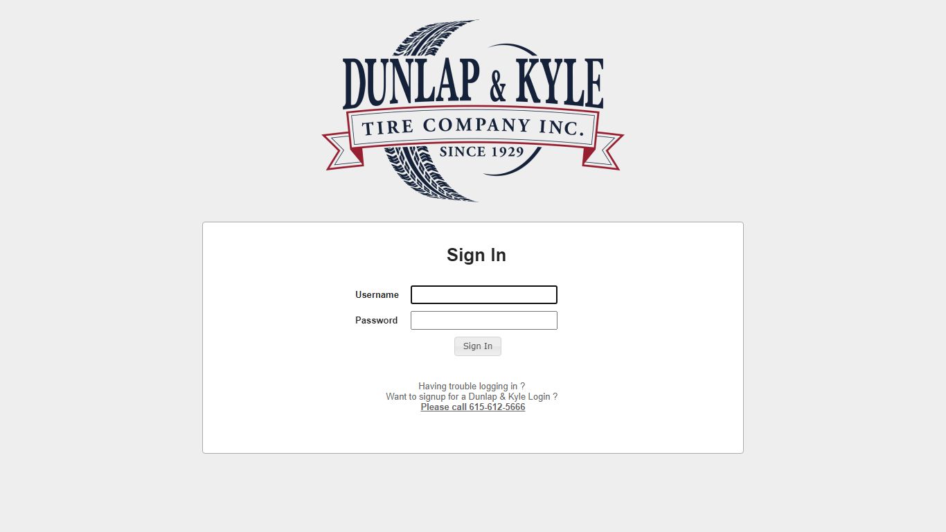 Dunlap & Kyle: Sign In